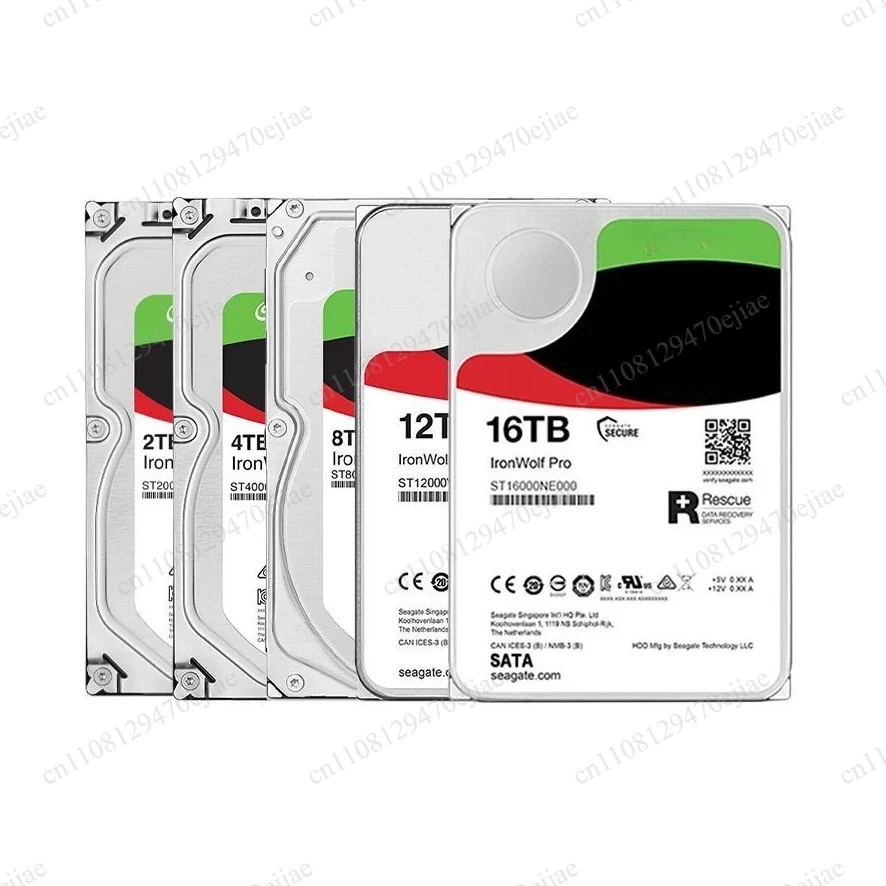 Seagate IronWolf Pro 4TB to 16TB Internal Hard Drive - High-Performance OEM HDD for NAS & RAID Storage