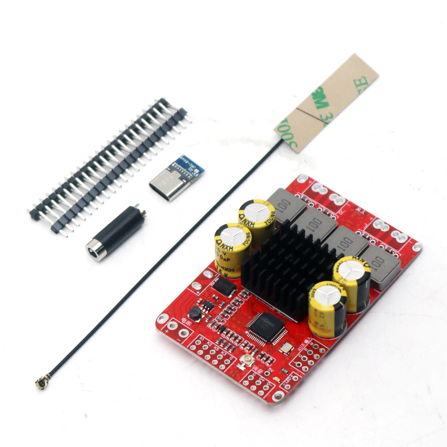 

Усилитель звука BP1048B1 + TPA3128 с Bluetooth, аудио DSP, стерео усилитель мощности, 20-полосный эквалайзер, бас для Bluetooth-колонок и автомобилей