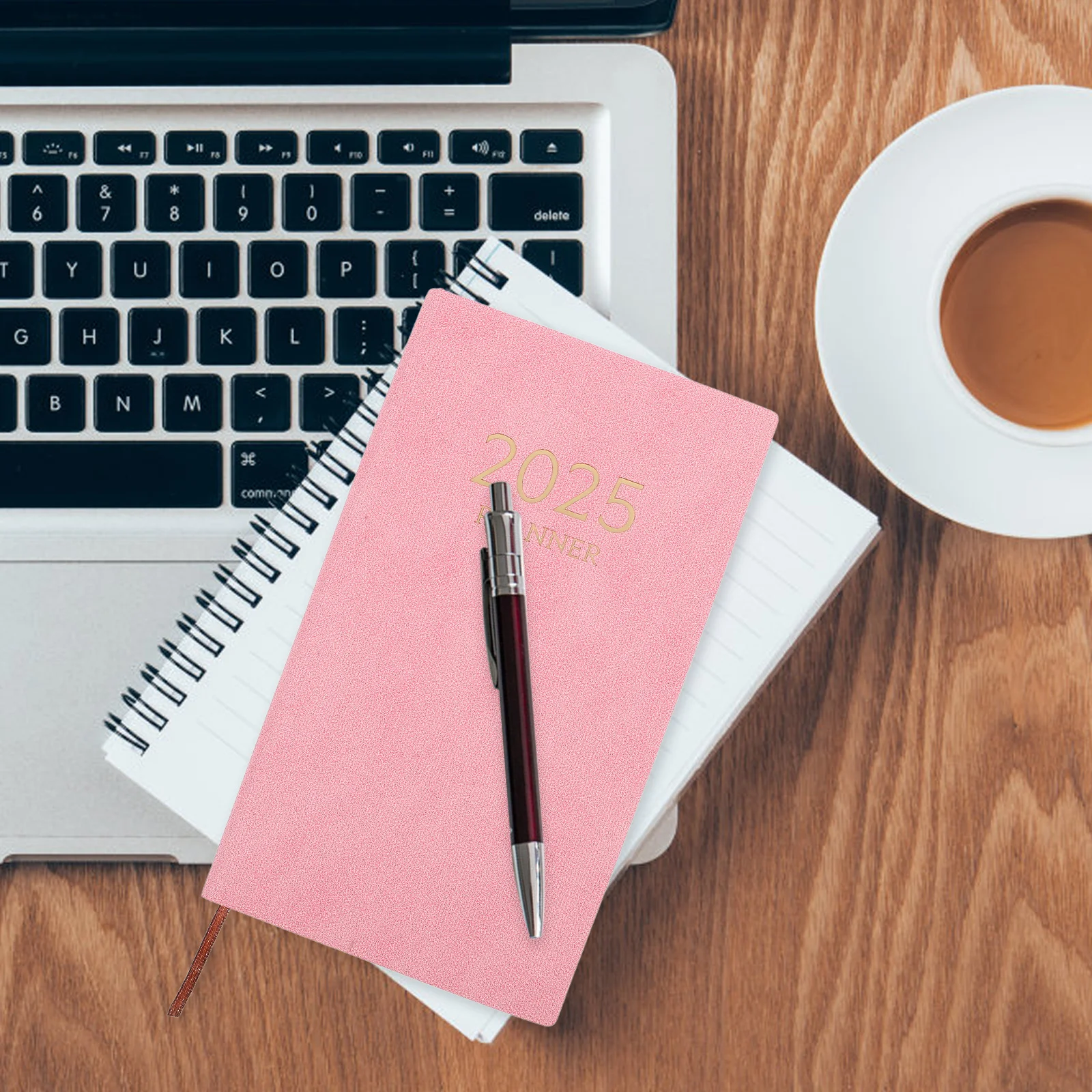 A6 2025 English Planner Daily Monthly Index Minimalist Academic Schedule Organizer Weekly Monthly Goals Notepad