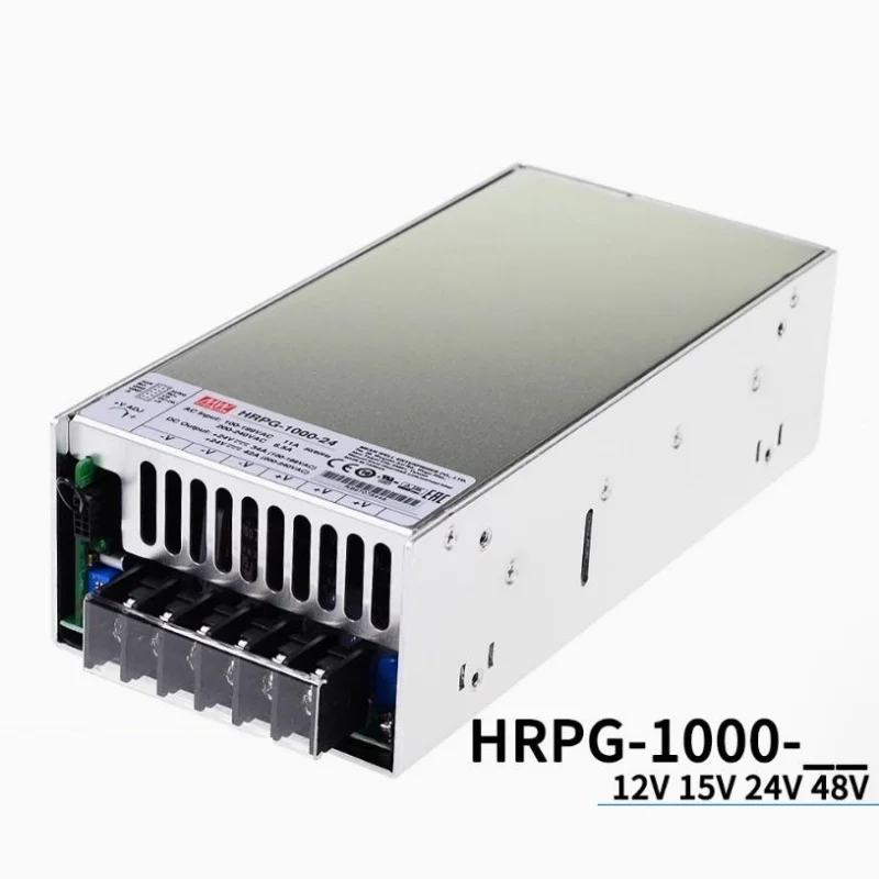 

Промышленный импульсный источник питания MEANWELL HRPG-1000-12 1000 Вт 80 А, 12 В, 80 А с функцией PFC