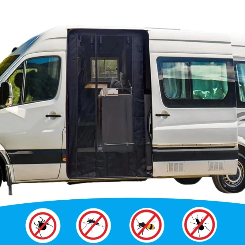 

Sliding Door Mosquito Net Campervans Flyscreen Mesh For Fiat Ducato / Peugeot Boxer / Citroen Relay 2006+