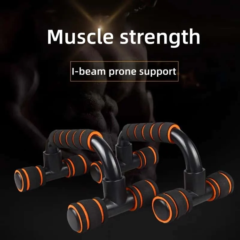 H-Shaped Push-Up Support, Chest Muscle Training Push-Up Support, I-Shaped Push-Up Support, Portable Indoor Fitness Equipment
