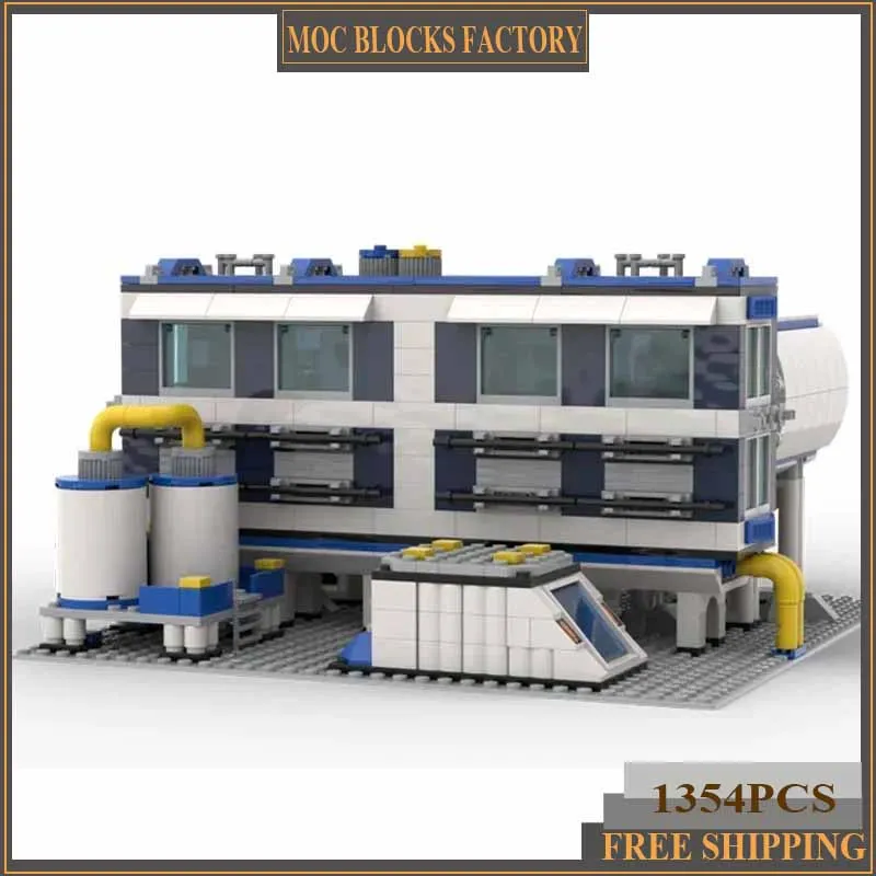 

Lunar Mars Space Station Model Moc Building Bricks Moon Base Technology Modular Blocks Gifts Christmas Toys DIY Sets Assembly