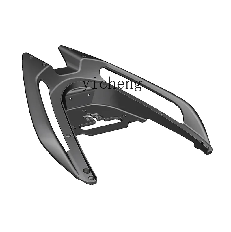 TQH Shengshi ZT150/350/368-D Original motorcycle accessories Aluminum alloy rear shelf Armrest rear bracket rear
