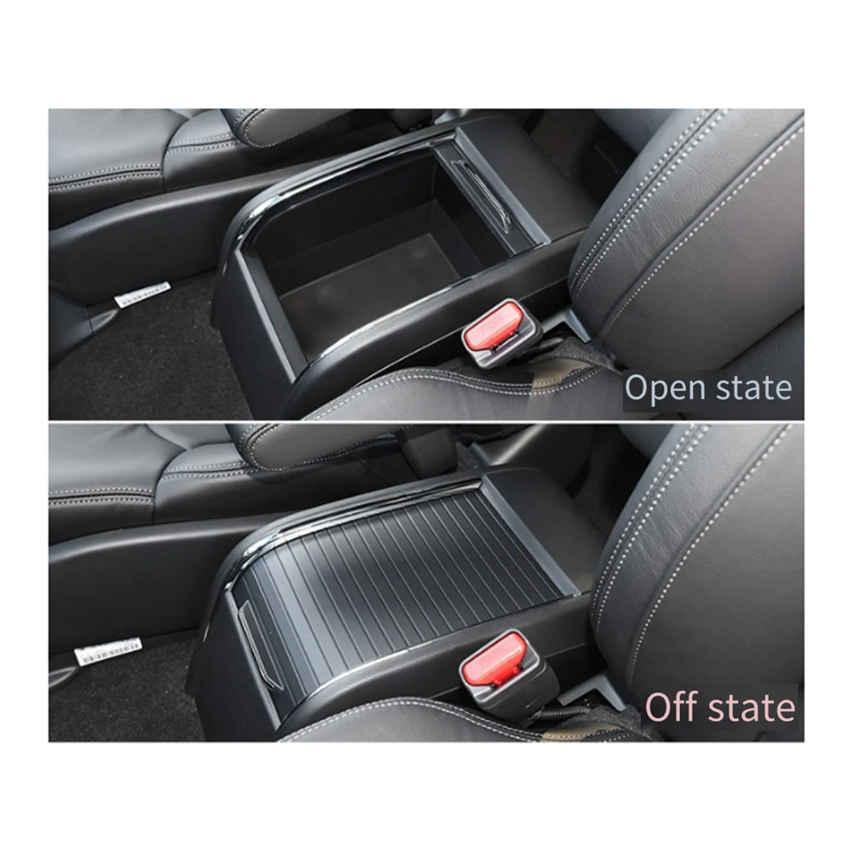 Car Center Console Water Cup Holder Curtain for Honda Odyssey RC3 2018-2024 ELYSION RR8 Drink Holder Slide Roller Blind