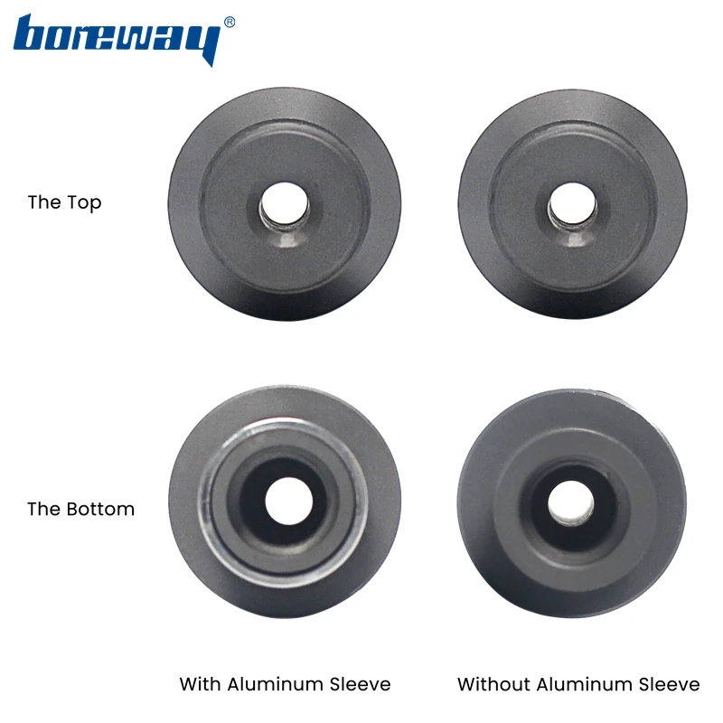 Boreway 다이아몬드 드릴 비트용 연마기 비트 샤프트 어댑터, 1/2 인치 가스 또는 M12 스레드, D19x68L/100L