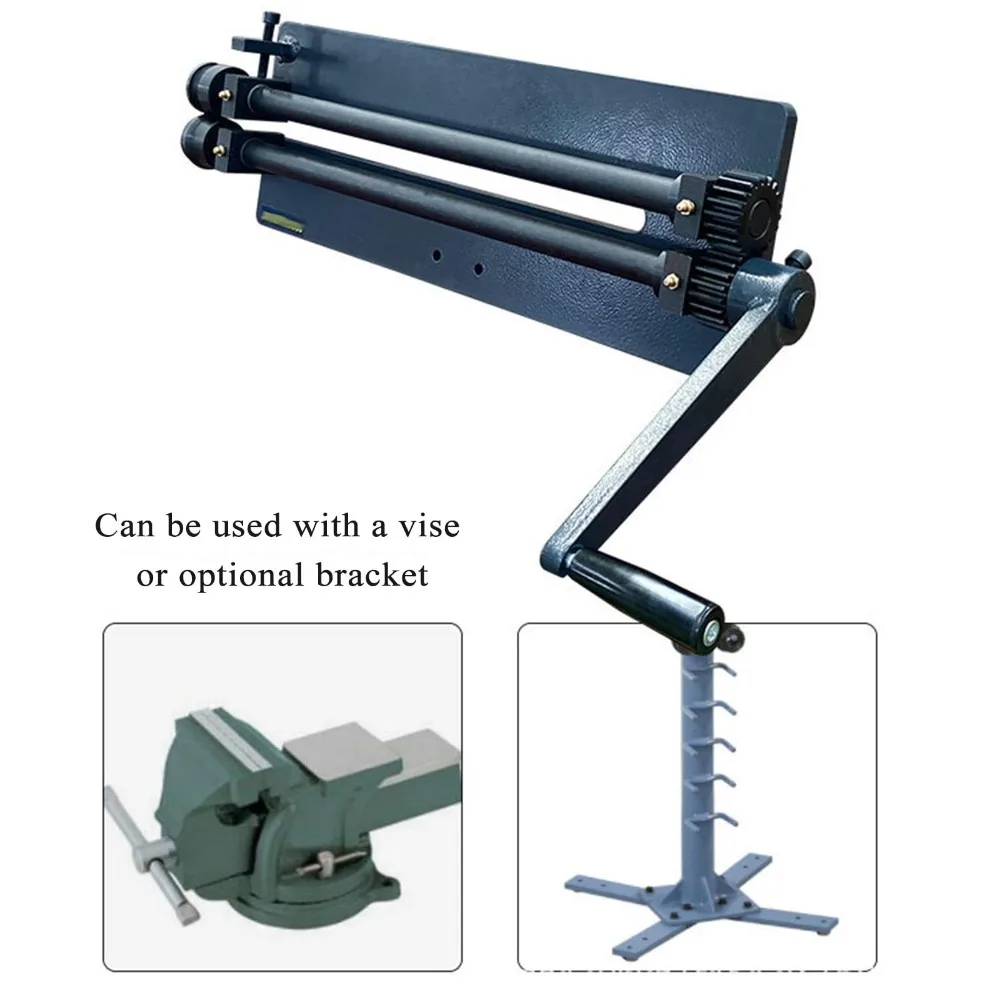 Sheet Metal Bead Rolle 18-Inch Throat Depth Sheet Metal Rotary Forming Machine Bead Rolling RM-18 for Routing Edge Banding