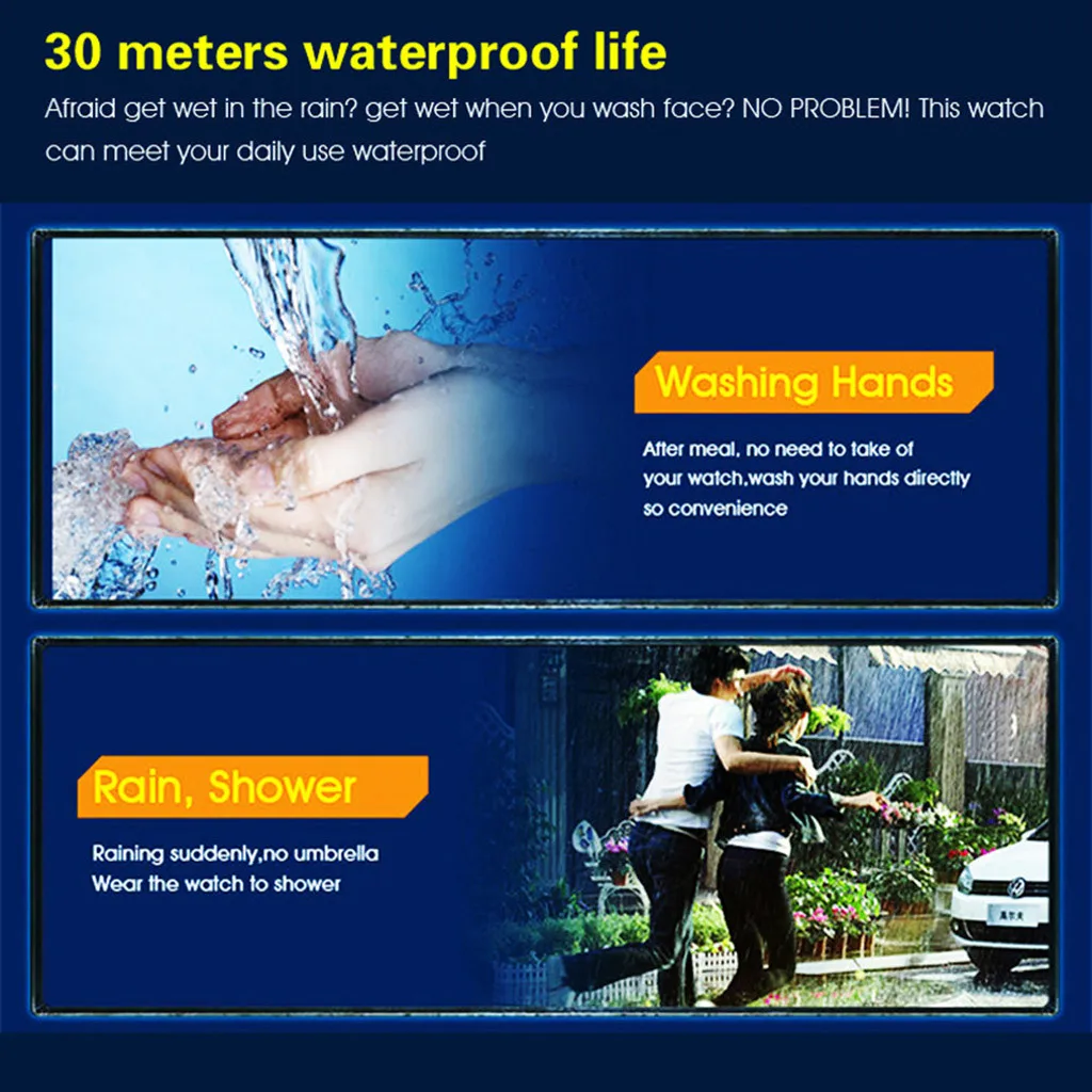 2025 Luxury Watch for Man And Women Digital Wristwatch Stopwatch Luminous with Date Week Original Waterproof Clock Gift For Love image 3