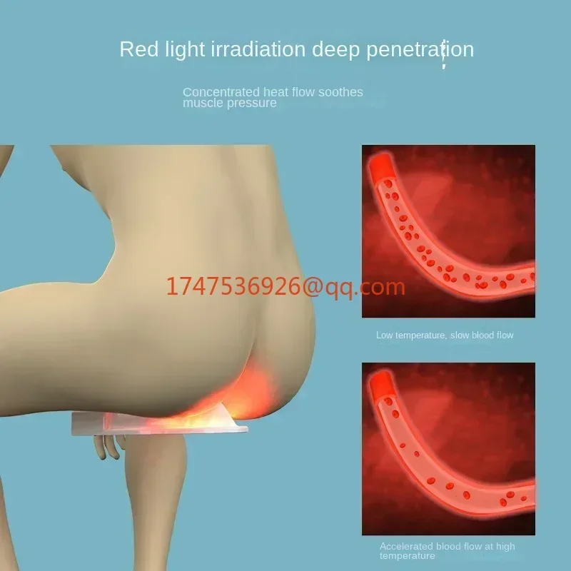 Zhukang men and women hemorrhoids perianal abscess constipation red light hot compress vibration press