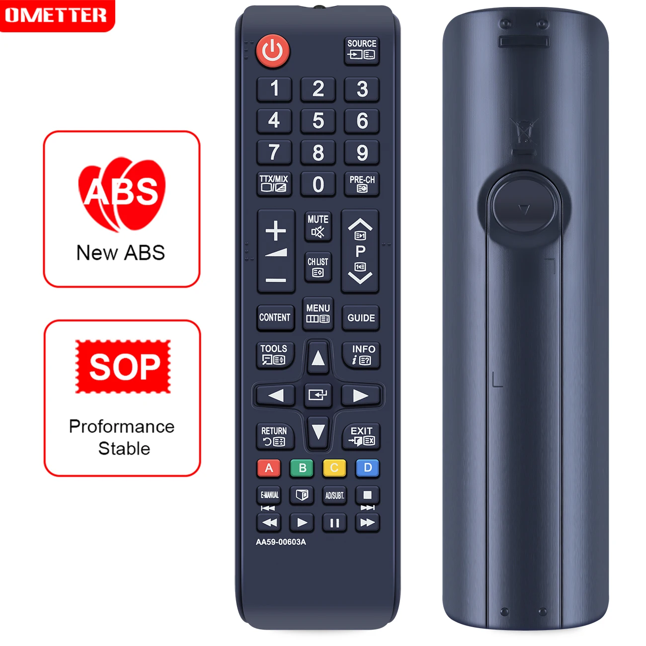 AA59-00603A Replacement Remote Control Applicable for Samsung TV UE-46EH6037K UE-46EH6037KX UE-40EH6037