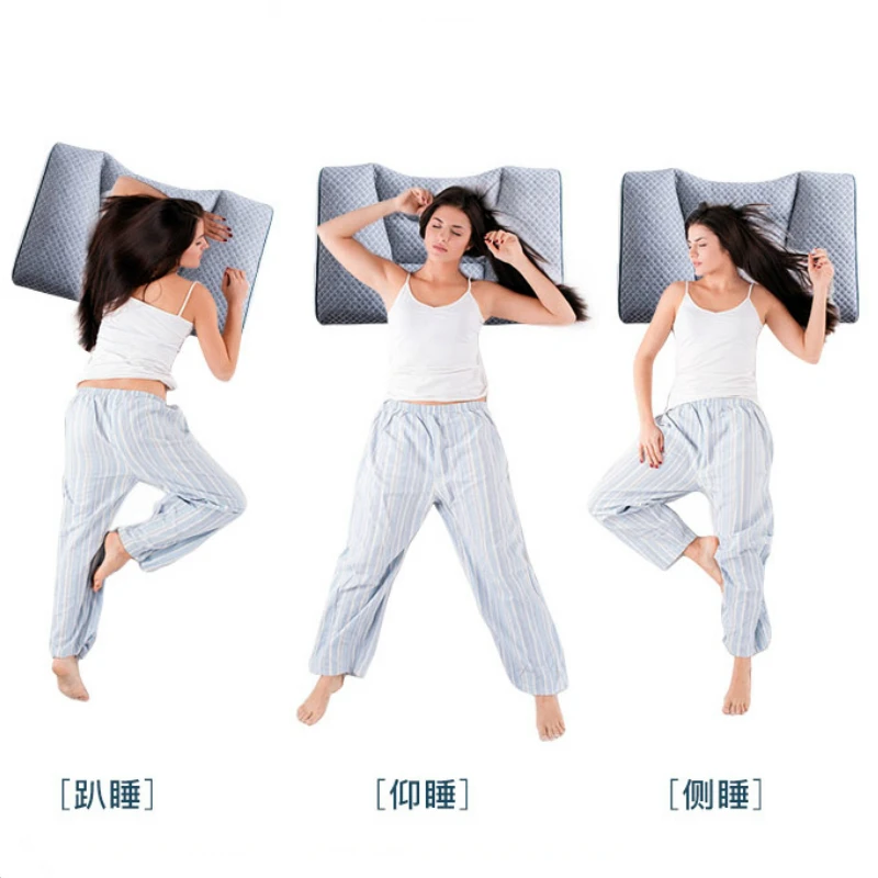 Japan-Style Deep Sleep Addiction Bedding Pillow, Neck Protection, PE HOSE FILLING, Soft Pillows for Neck, 33x53cm Air Massage Pi