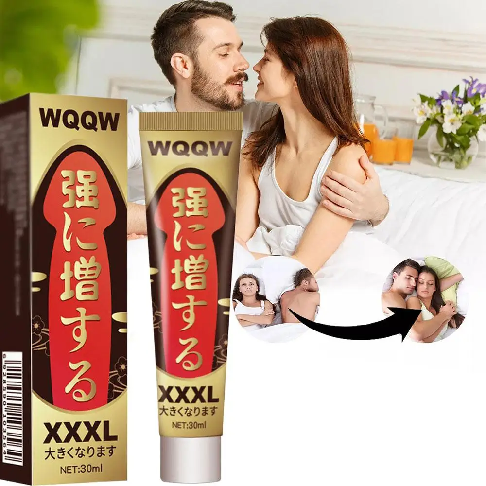 كريم تكبير الذكور الطبيعي Xxxl للرجال الصحة والجمال 30 مللي نمو سميك كبير أسرع زيوت التشحيم Anales Para Hombres