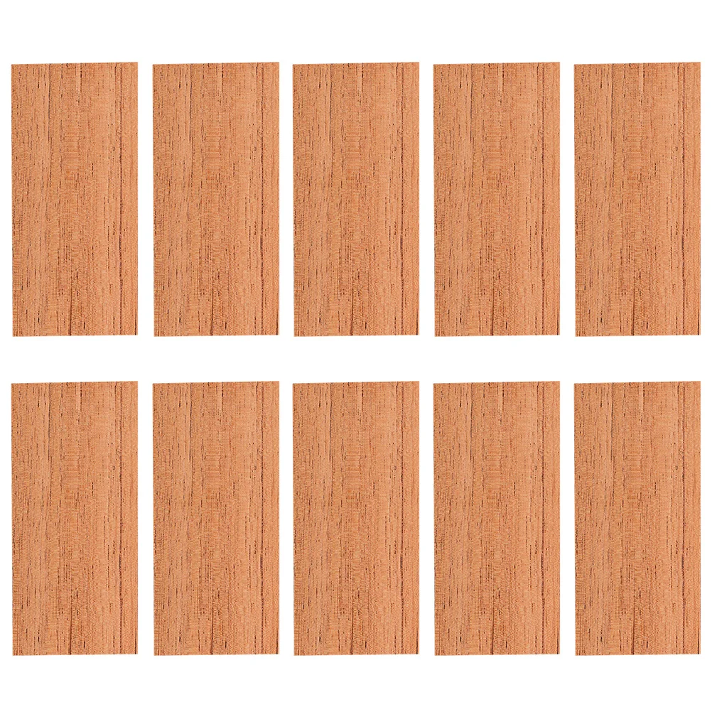 10 Pcs Wooden Cedar Chips Wardrobe Boxes Decor Tray Humidors for Durable Strips Damp Proof