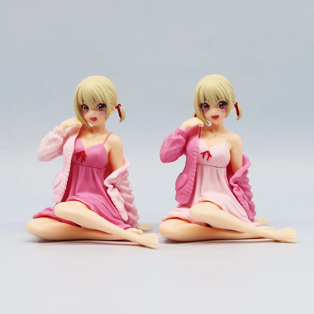 Anime Dress-Up Kawaii Darling Nishikigi Chisato Figure Hentai Anime Figures Sexy Figurine Doll PVC Collection Model Toys Gifts