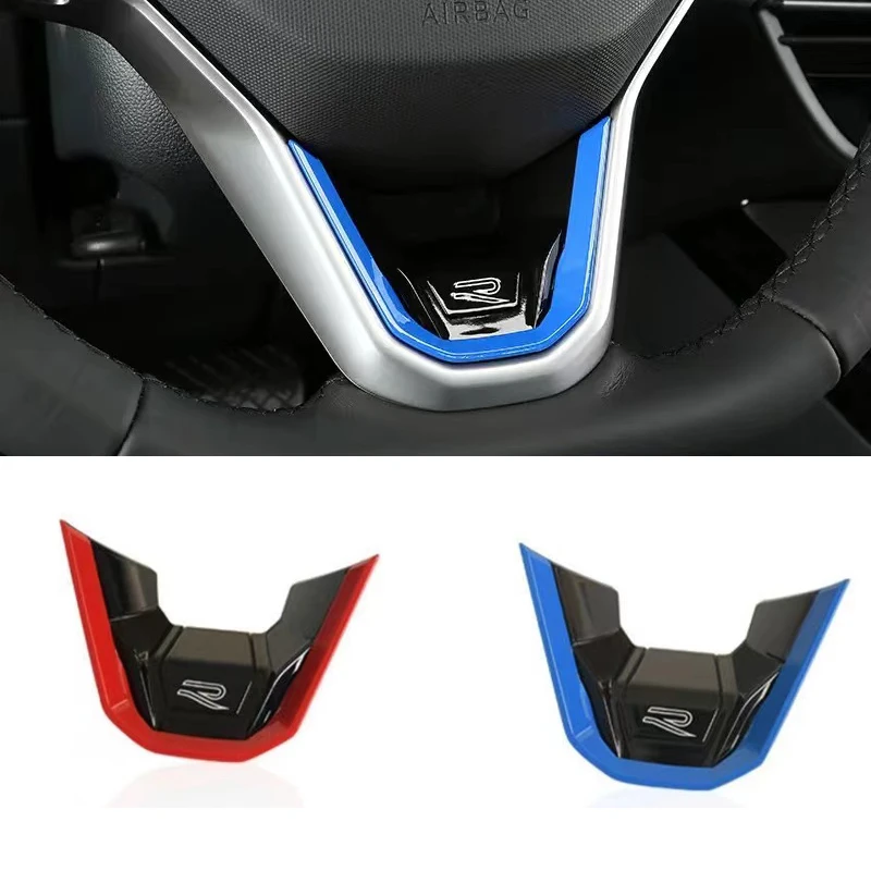 1pcs Steering Wheel Badge Emblem Stickers Car Accessories For Volkswagen Golf 6 7 8 R GTI Passat B7 B8 CC R20 Jetta MK6 TROC