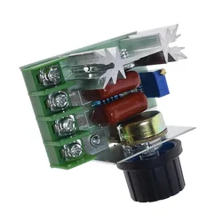 Ac 220V 2000W Scr Spanningsregelaar Dimmers Motor Snelheidsregelaar Thermostaat Elektronische Spanningsregelaar Module