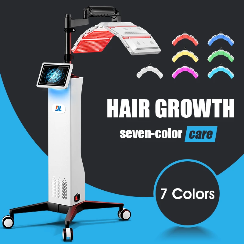 7 color scalp care and skin care machine