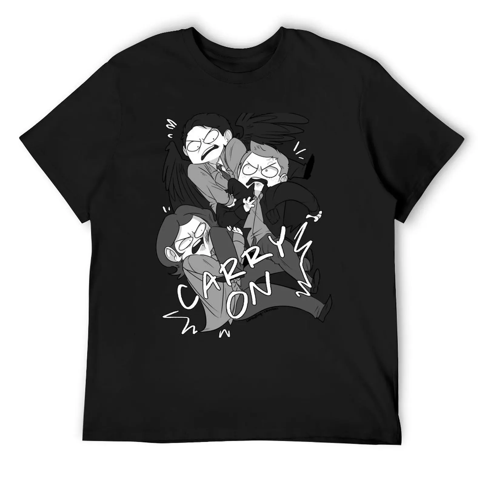 

CARRY ON T-Shirt customs design your own rapper graphic tees animal prinfor boys anime tshirt mens clothing