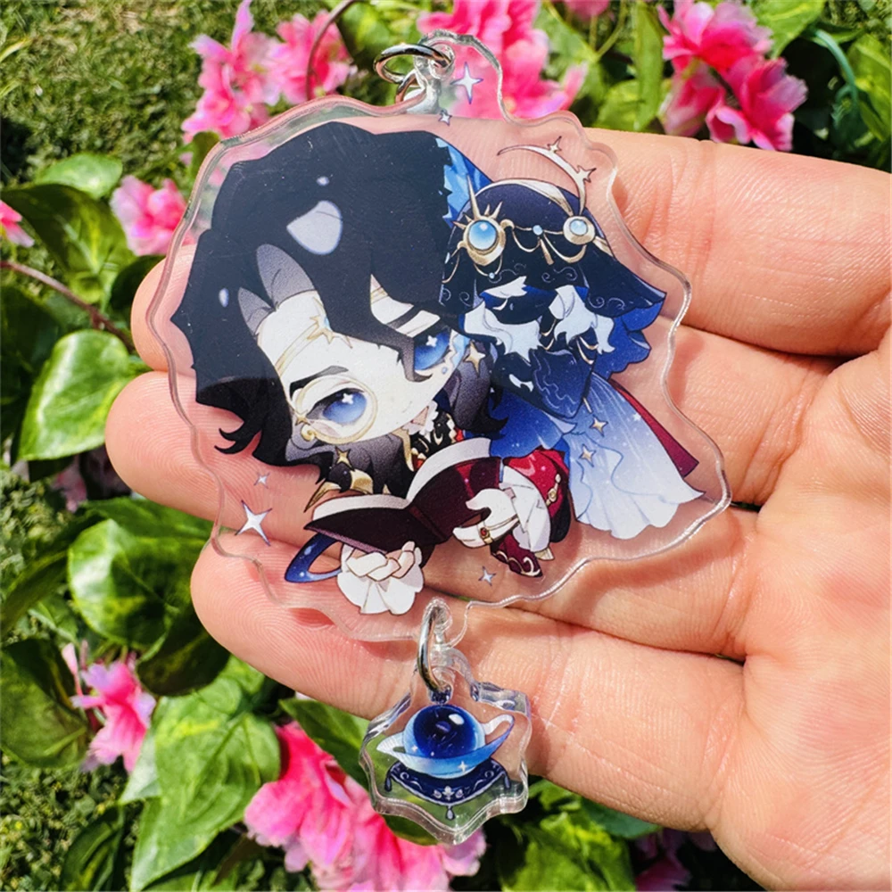 Spiel Identität VFrederick Kreiburg Emma Woods Wendy Ford Cosplay Kostüm Schlüsselbund Abzeichen Zubehör Schlüsselanhänger Anhänger Prop