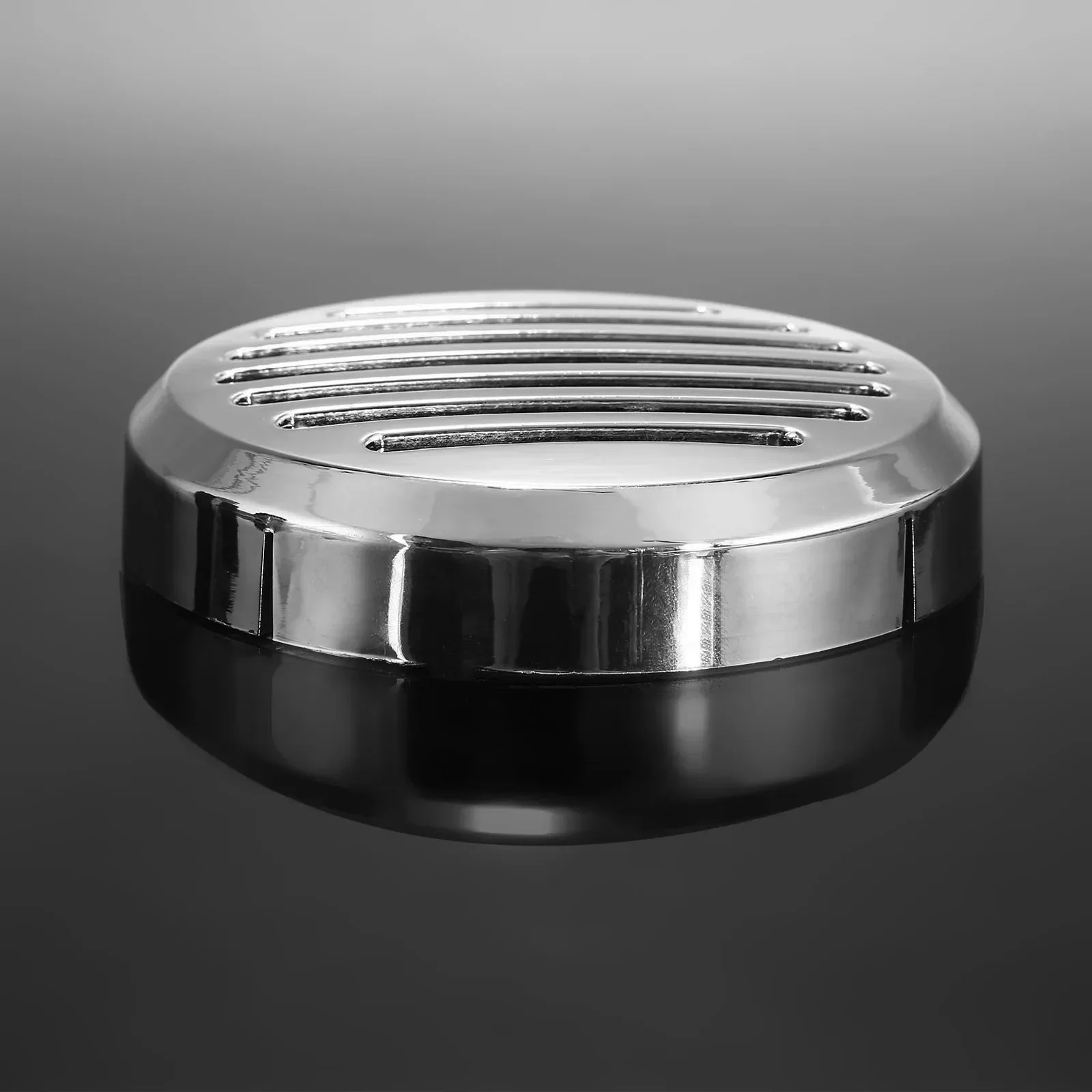 دراجة نارية 3.5 مللي متر القرن كروم مستديرة مشقوق مصبغة آلة تنبيه السيارة غطاء صالح لهوندا الظل VT1100/750/600 VTX1300C1800C VT VF750