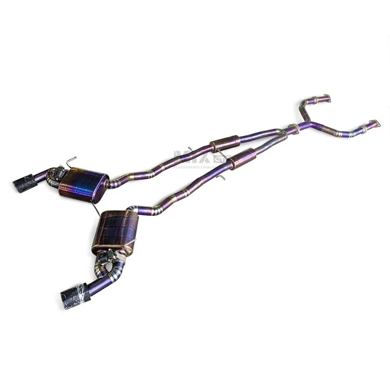 Lightweight Ti Cat back Racing Exhaust Electronic Valve Muffler for Infiniti G25 2.5 2010-2018 High Flow Sport Direct Fit