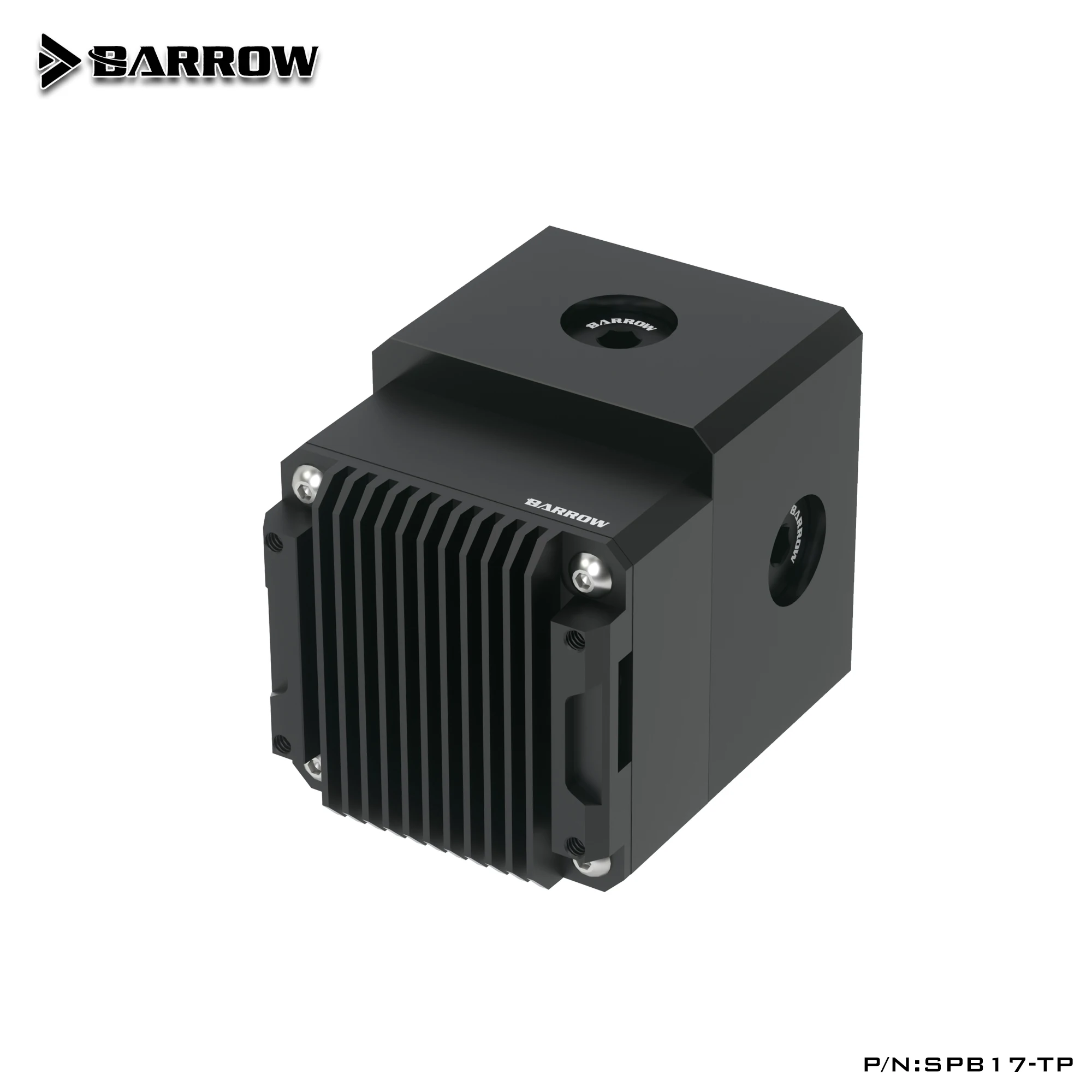 Imagem -02 - Barrow-pwm Automatic Velocidade Pump Reservoir para pc Water Cooling System dc 12v 17w Máximo Fluxo Lift Metros 960l h Spb17-tp