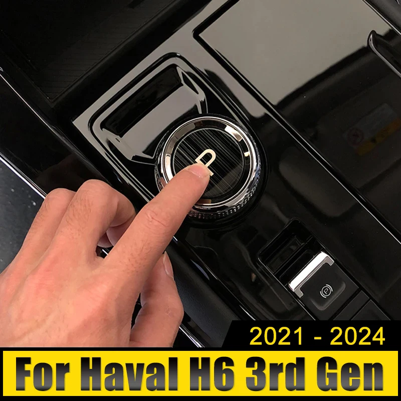 Elektronische Handrem P Pookknop Anti Kras En Slijtvastheid Voor Haval H6 3e Gen GT Jolion Dargo 2021-2023 2024