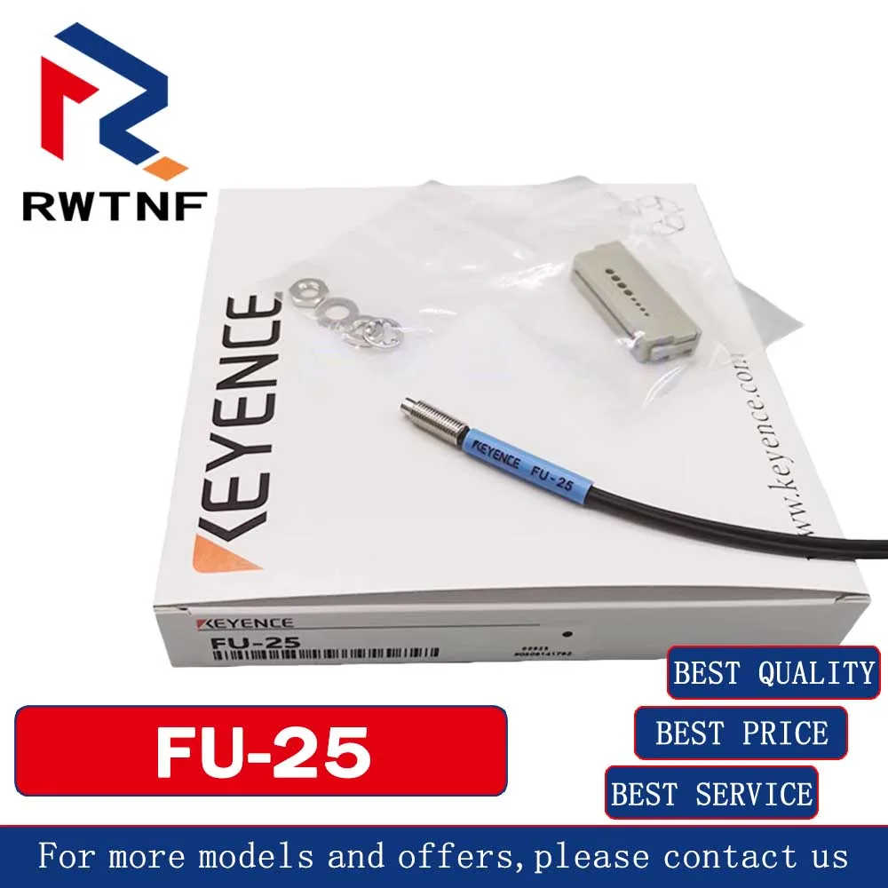 

Совершенно новый оригинальный коаксиальный многожильный оптоволоконный датчик FU-25, полные аксессуары, 100% оригинальный складской запас