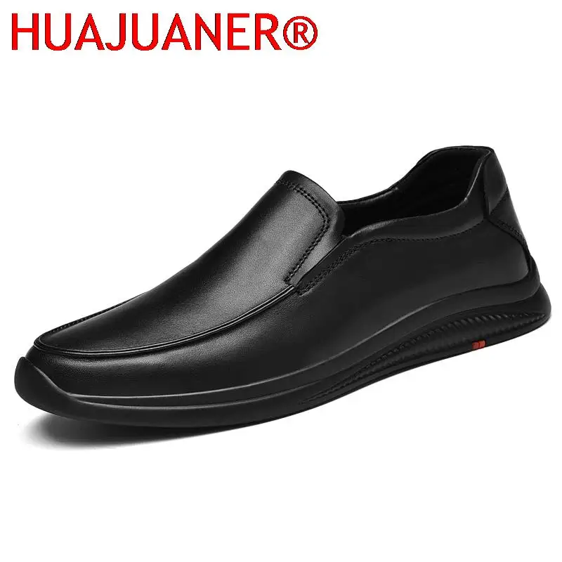 

Men Casual Shoes Genuine Leather Non-slip Lightweight Comfortable Luxury Men's Shoes High Quality Dress Moccasins Mens Loafers