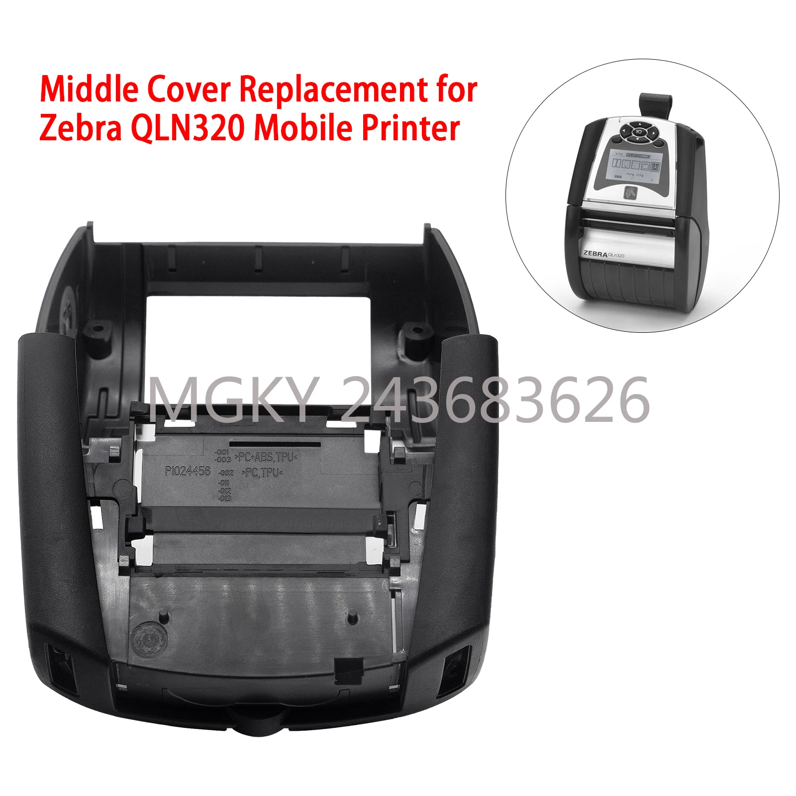 QLN320 Printer Middle Cover