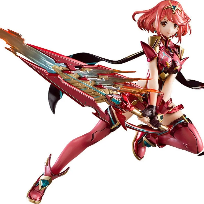 20CM PVC Xenoblade Chronicles 2 Mythra Pyra Peripherals Action Figures Toy Model Desktop Ornament Birthday Gift view 5