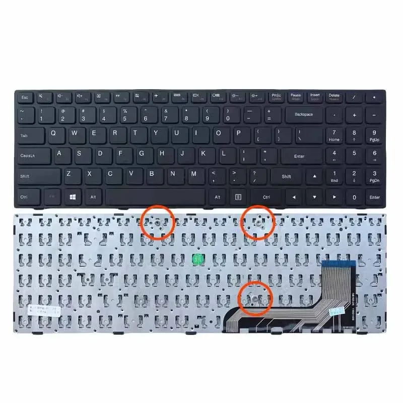 New replacement Keyboard no backlit for Lenovo ideapad 100-14IBD 100-14IBY 100-15IBD 100-15IBY