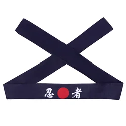 1pc Cooking Skin-friendly Cotton Kitchen Japanese Headband Karate Headband Ninja Headbands Sports Headband