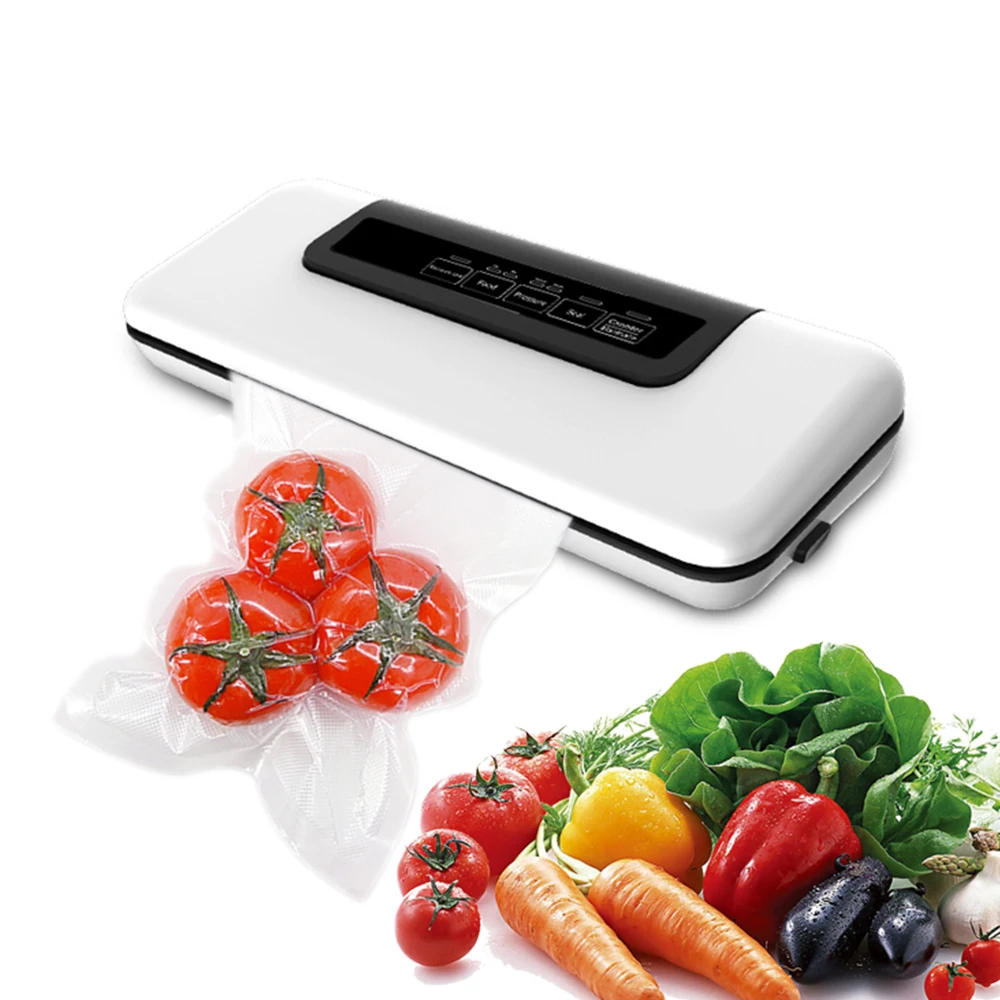 

Biolomix Automatic Food Saver Machine Vacuum Sealer Dry & Wet Mode for Food Preservation with Sous Vide 10 Vacuum Sealing Bags