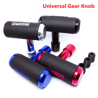 Airplane T Shape Universal Car Gear Shift Knob Long Aluminum Manual Automatic GearShift GearShifter Stick Lever Pen POMO AT MT