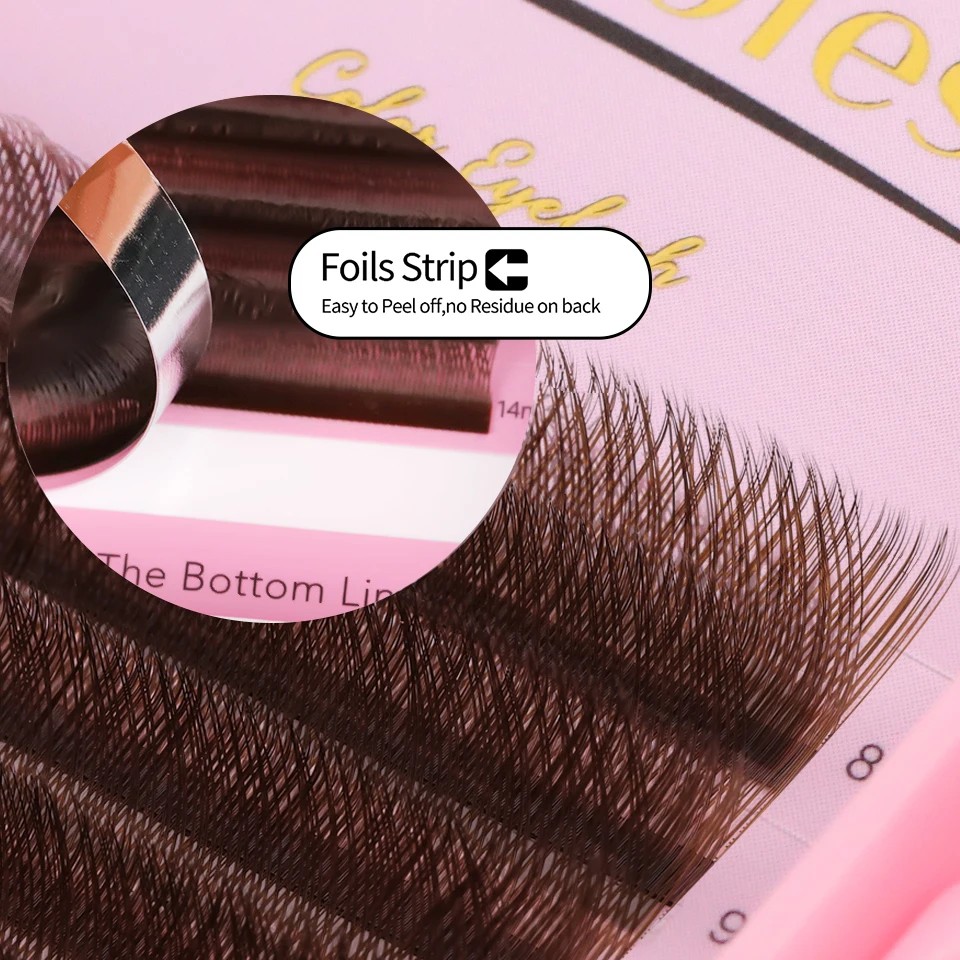 LASHPROFESSOR Black Brown YY L - Eyelash Extension Y Shape ulasan dan harga