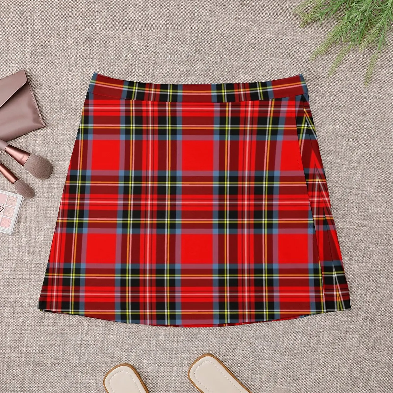 Mini jupe Tartan royal pour femmes, jupe tendance, vêtements d'été, 2025