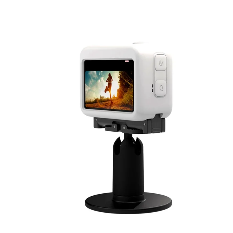 FULL-For Insta360 GO 3 親指カメラ充電ケース シリコン保護ケース 滑り止め 落下防止 多機能 レッド