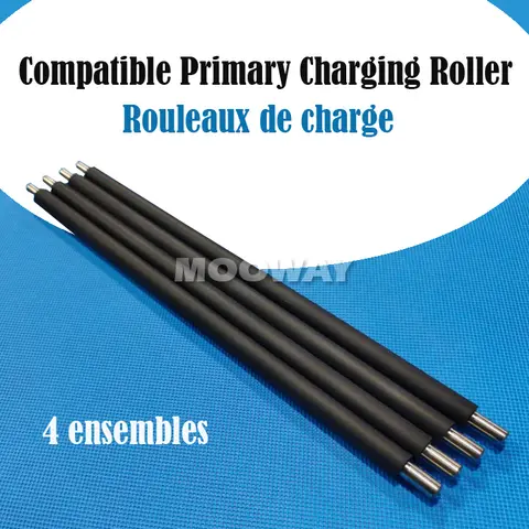 4pcs Compatible PCR for Lexmark CS310 CS410 CS510 CX310 CX410 CS317 CS417 CX317 CX417 CX517 Primary Charger Roller