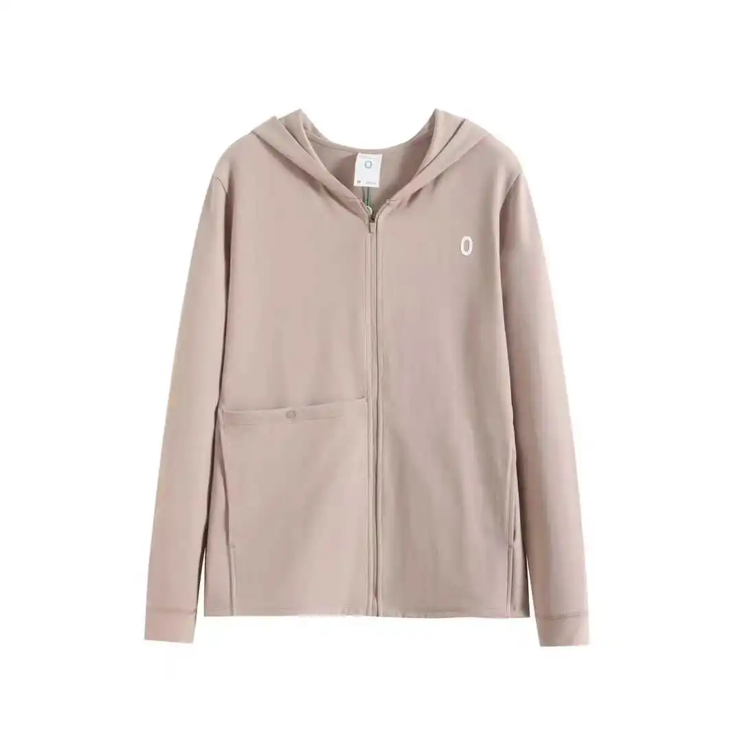 

Модная повседневная толстовка-кардиган с капюшоном на молнии, свободная куртка на молнии, женская осенняя новинка E2437, универсальная и удобная