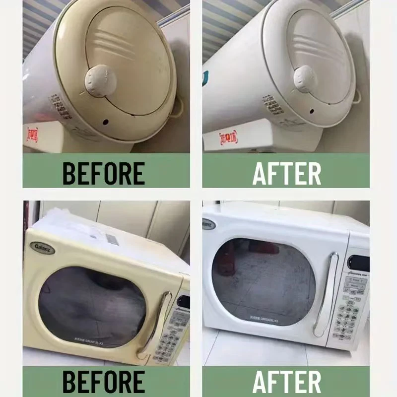 100 مللي جديد مرمم السطح البلاستيكي رذاذ البلاستيك اصفرار عامل التنظيف إزالة الأكسدة الفورية بياض طويل الأمد