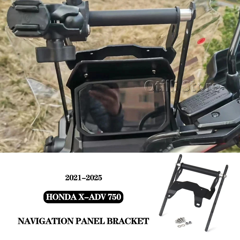 

For Honda XADV X-ADV 750 2021 2022 2023 2024 2025 Motorcycle Mobile Phone Holder Stand GPS Navigation Plate Bracket X-ADV750