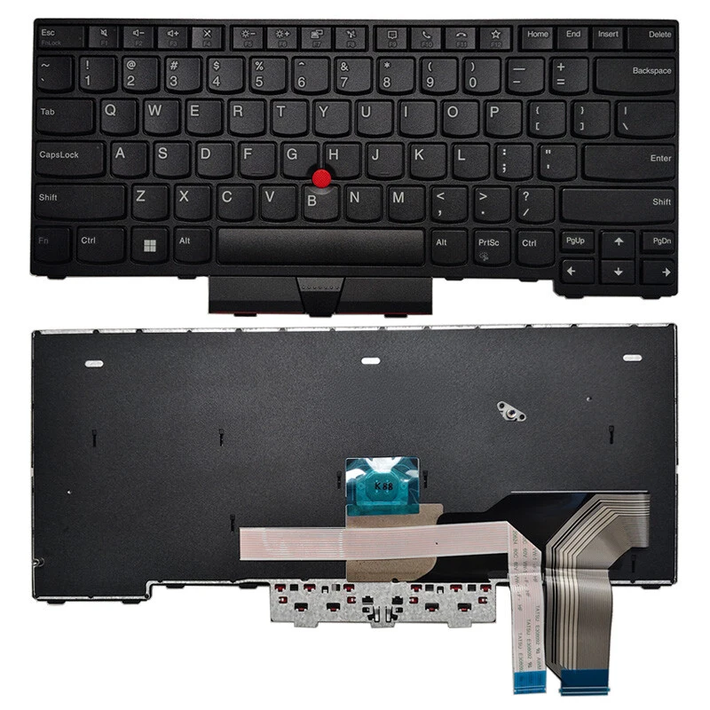 Teclado Nuevo A+5N20W67688 para Laptop Lenovo ThinkPad L14 Gen 1 Gen 2 (EE. UU.)
