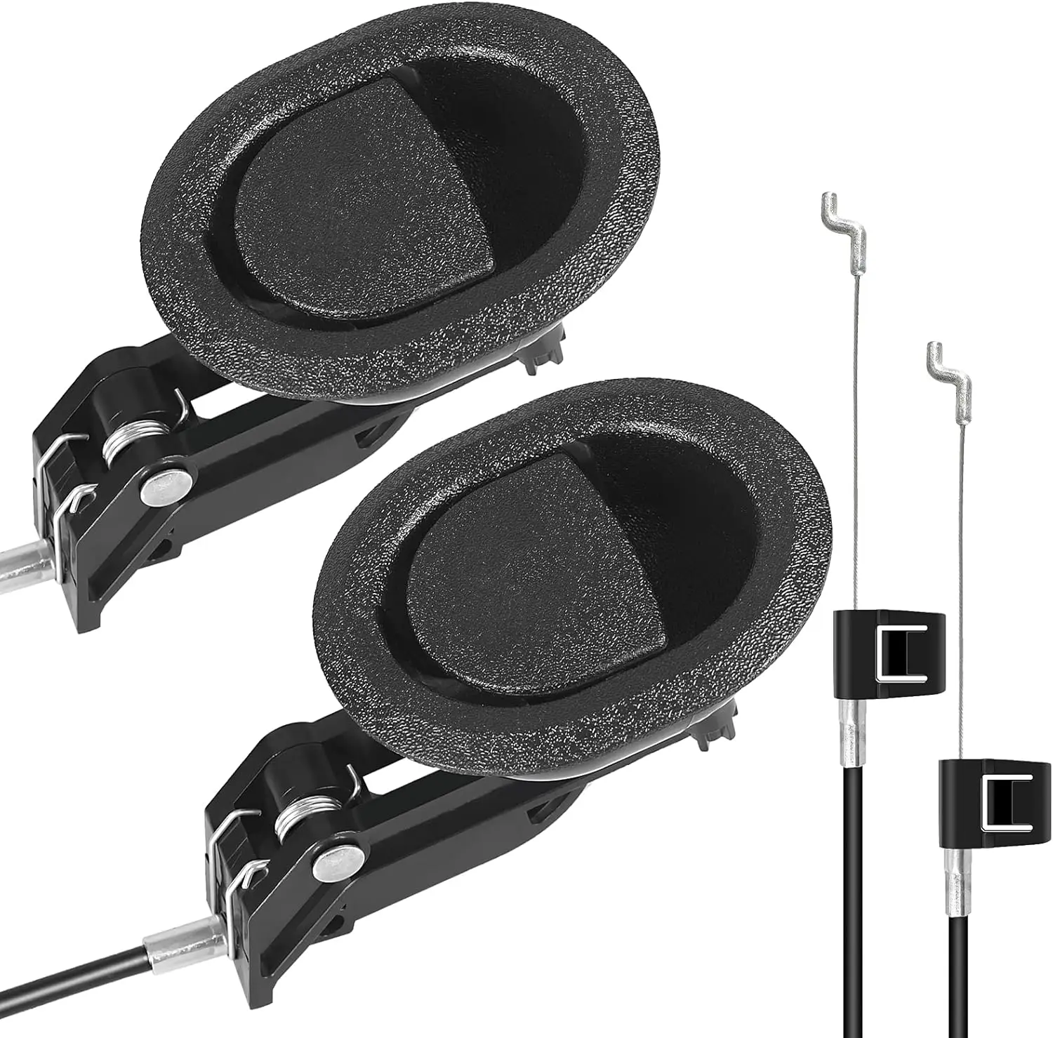 

Recliner Replacement Parts with Pull Handle and Release Cable (2-Sets), Compatible with Most Recliner Sofa Couch Chair