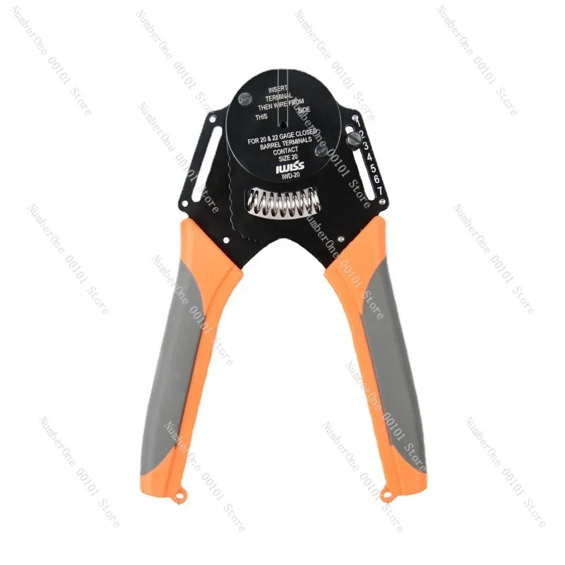 

IWD-12/16/20 Hand Tool Crimping Pliers Suitable for Dechi Connectors 4-point Crimp Clamp Terminal Camp