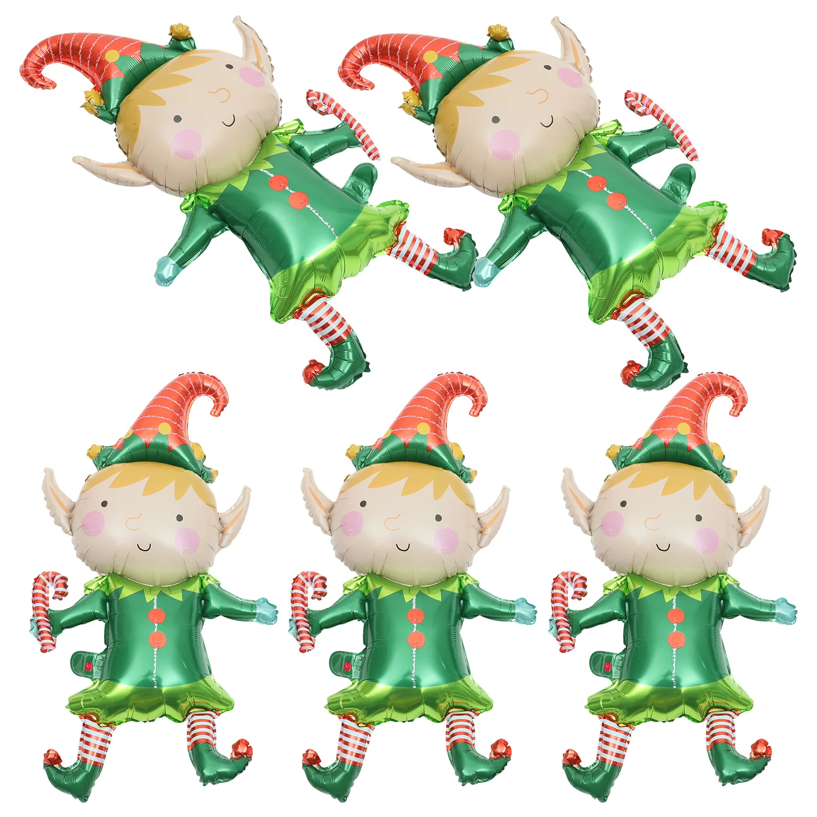 

Balloon Decorations Holiday Balloons Decorative Aluminum Foil Party Favors Inflatable Christmas