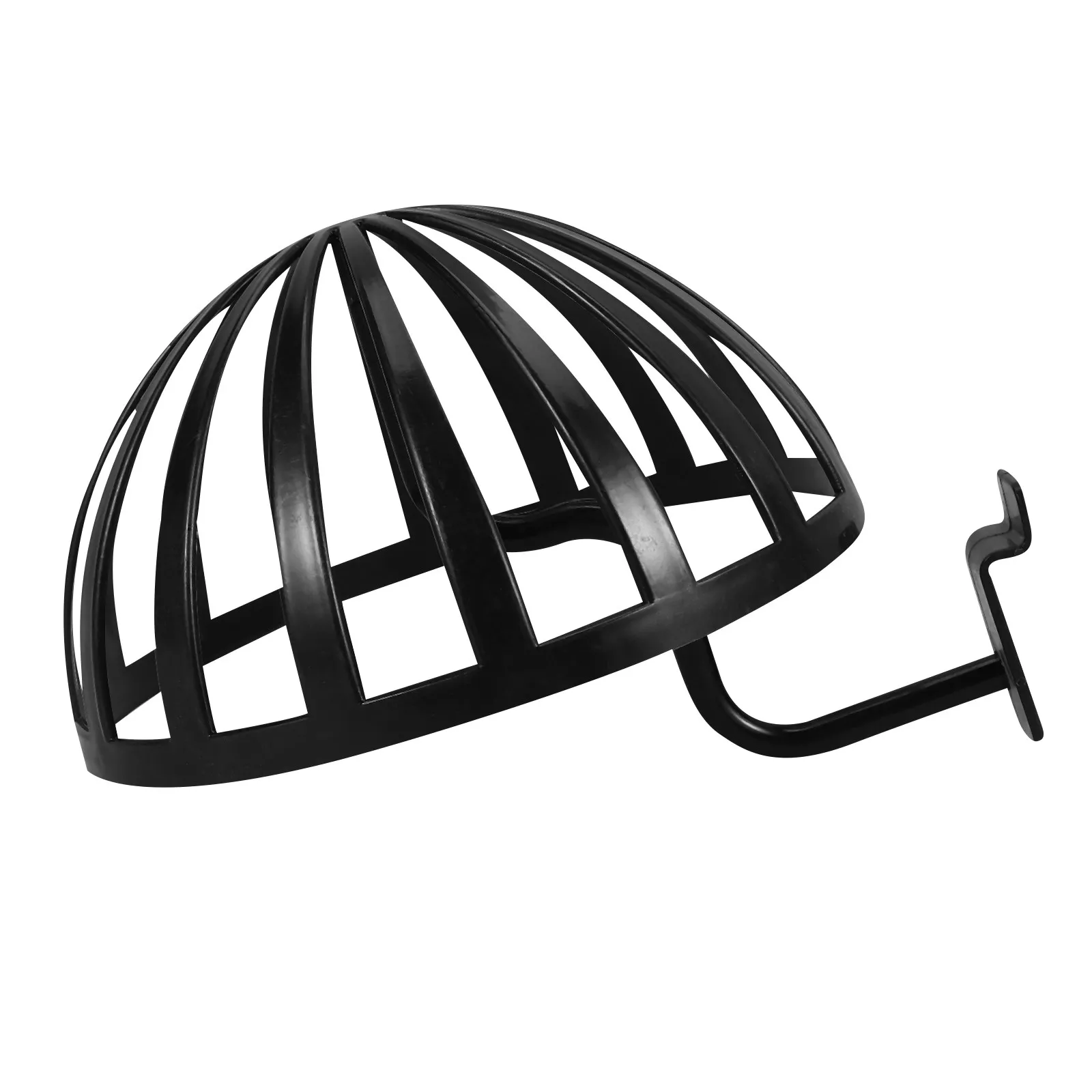 Hat Display Rack Dome Shape Hollow Design Sturdy Plastic Wall Mount Hat Holder Baseball Cap Stand Retail Display Organizer