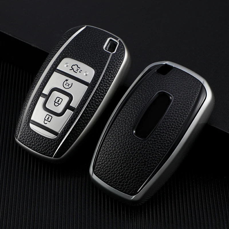 

TPU Car Key Cover Case Bag for Lincoln Continental MKC MKZ MKX Navigator Z Nautilus Aviator Corsair 2017 2018 2019 2022 Keychain