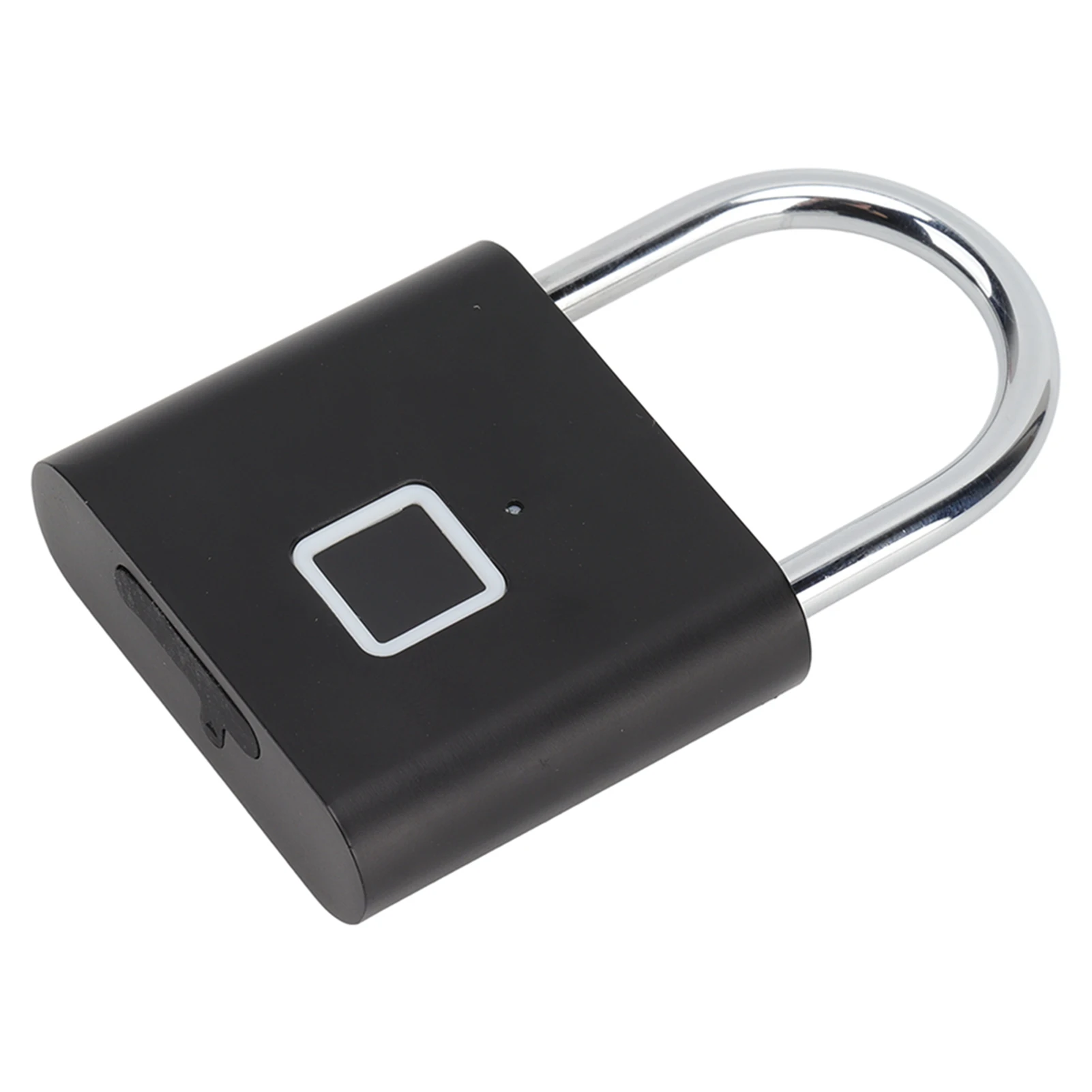 

ZK40 Fingerprint Padlock 0.5S Unlock Waterproof Hold 10 Fingerprints USB Interface Thumbprint Padlock with 3 Color Light for Lug