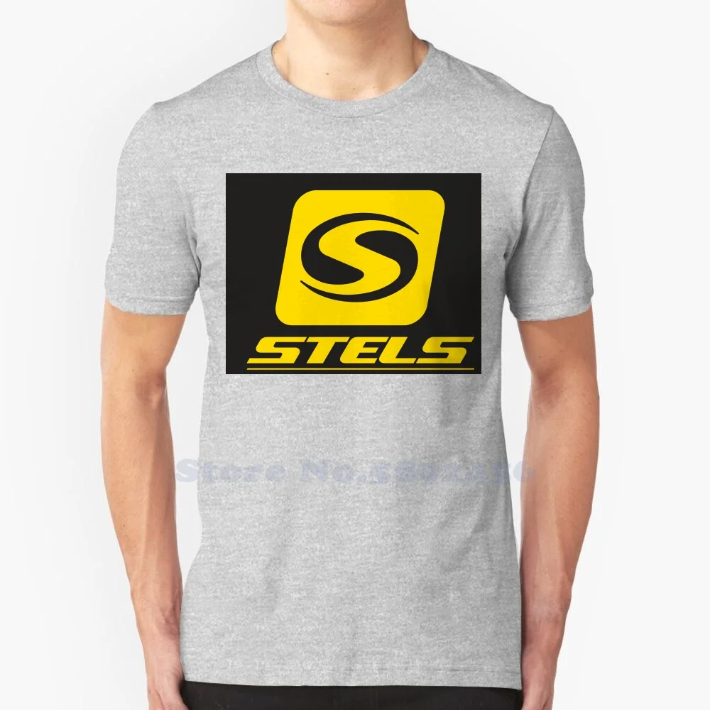 

Stels Casual Streetwear Print Logo T-shirt Graphic 100% Cotton Large Size Tee